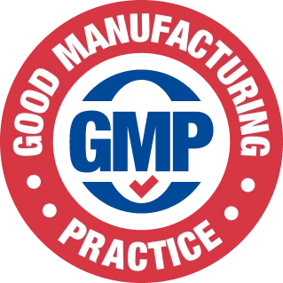 GiantMax GMP certified facility badge