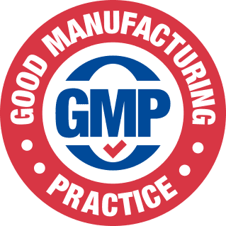 GiantMax good manufacturing practice certified badge